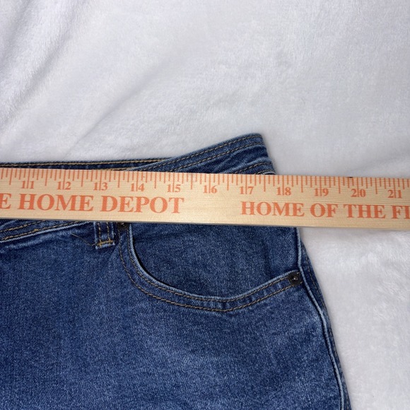 Bill Blass Jeans Woman Stretch Jeans Size 16 High Rise Mom Tapered 90s Retro EUC - Picture 7 of 11